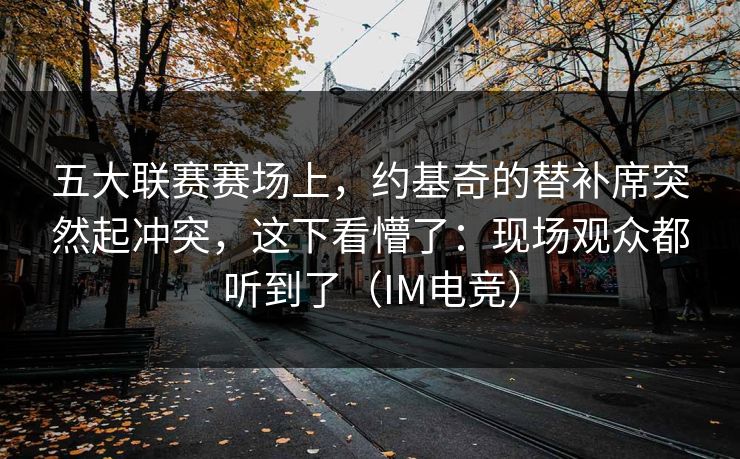 五大联赛赛场上,约基奇的替补席突然起冲突,这下看懵了:现场观众都听到了(IM电竞) 五大联赛赛场上,约基奇的替补席突然起冲突,这下看懵了:现场观众都听到了(IM电竞)